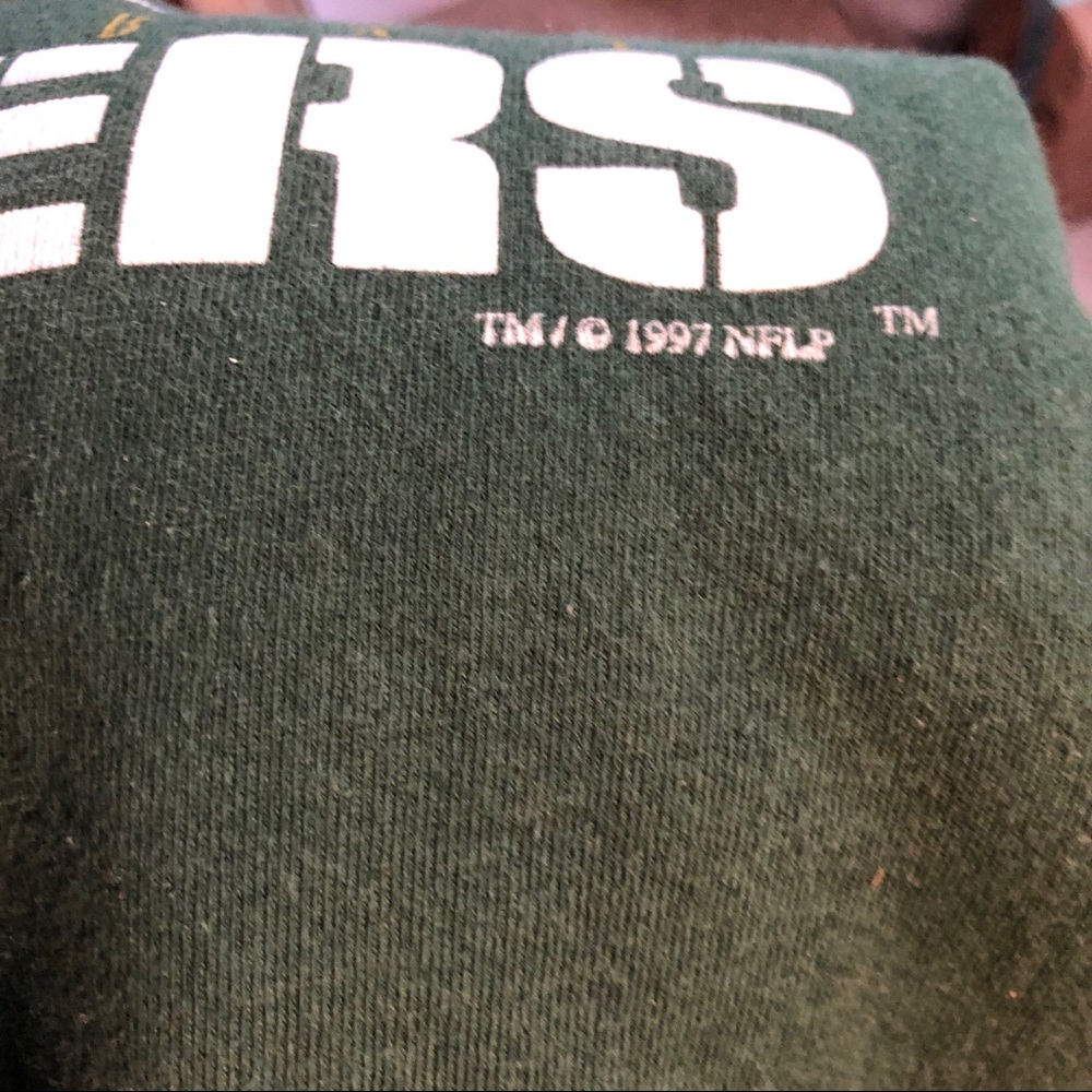Green Bay Packers Super Bowl XXXI Sweatshirt L - Picture 7 of 8